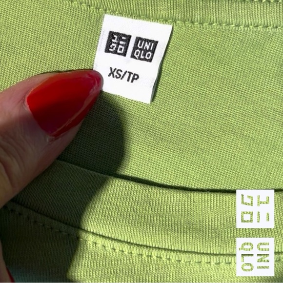 Uniqlo Green Fitted Short Sleeve T-Shirt - Picture 3 of 5